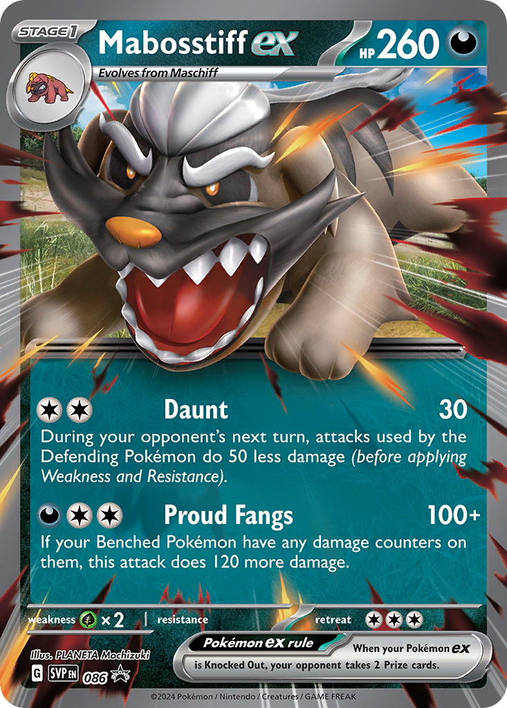 Mabosstiff ex 086/196 Promo