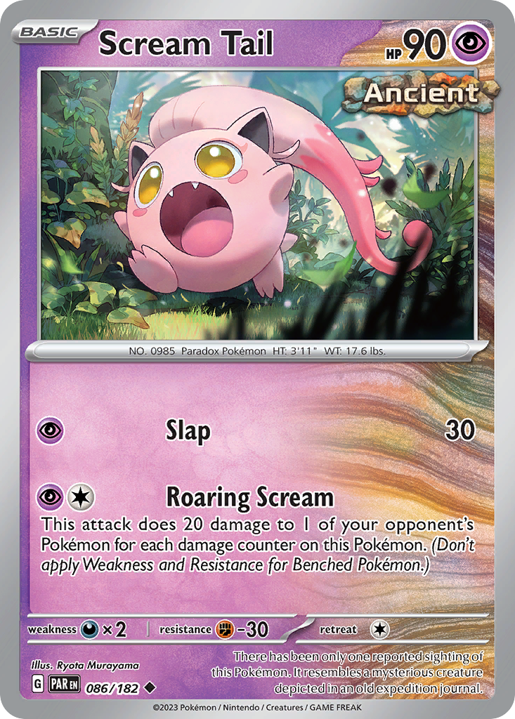 Scream Tail 086/266 Uncommon