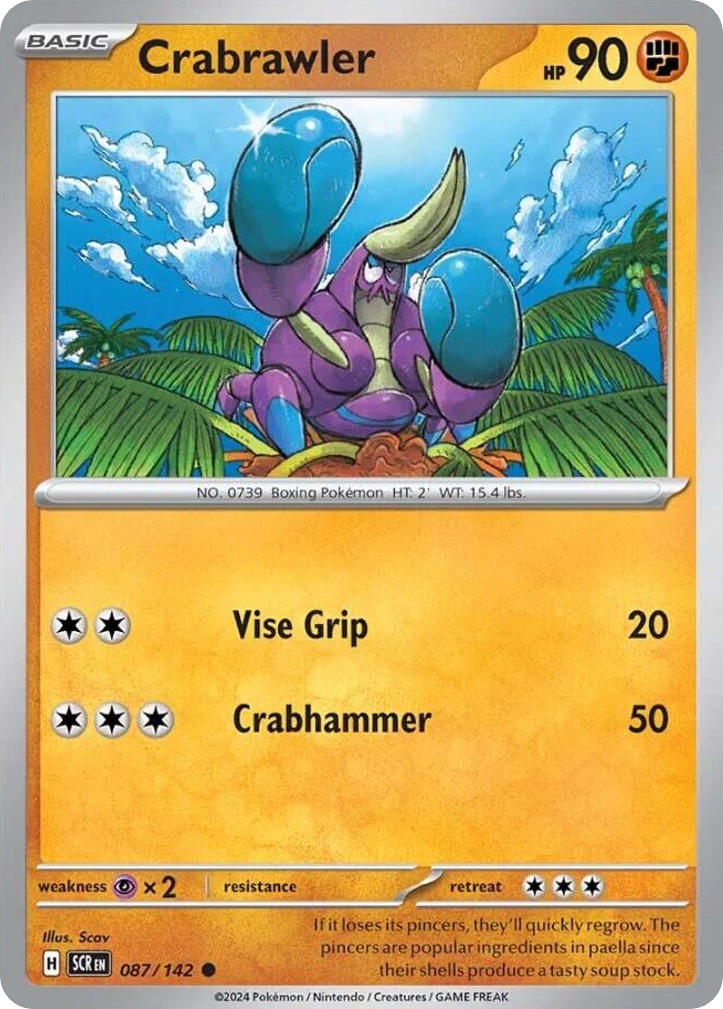Crabrawler 087/175 Common