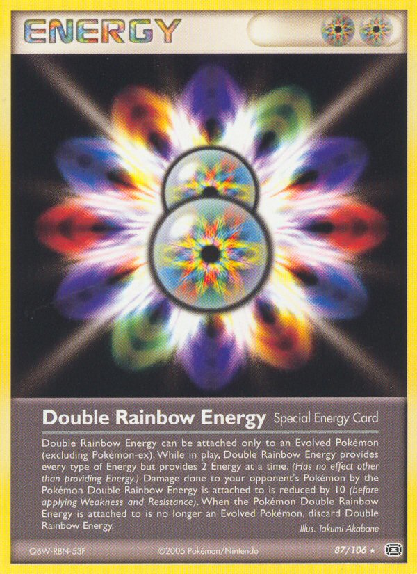 Double Rainbow Energy 087/107 Rare