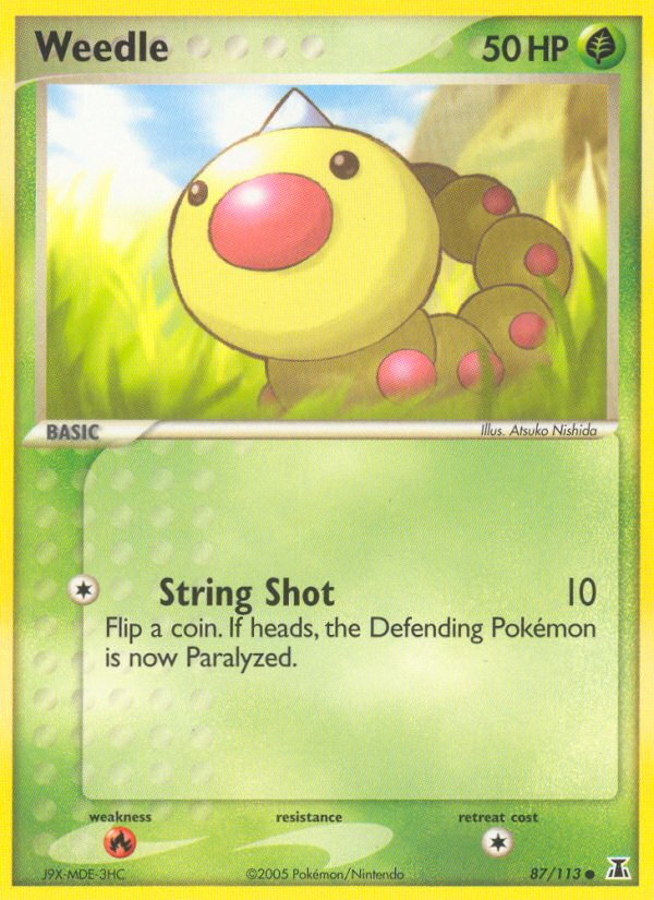 Weedle 087/114 Common