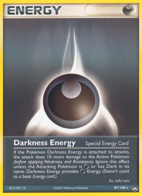 Darkness Energy 087/108 Rare