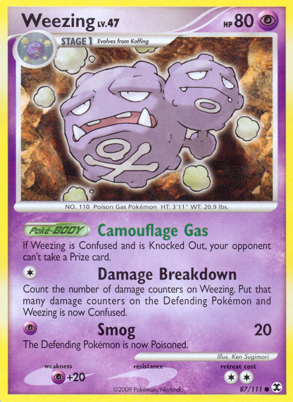 Weezing 087/120 Common