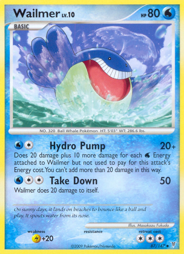 Wailmer 087/153 Uncommon