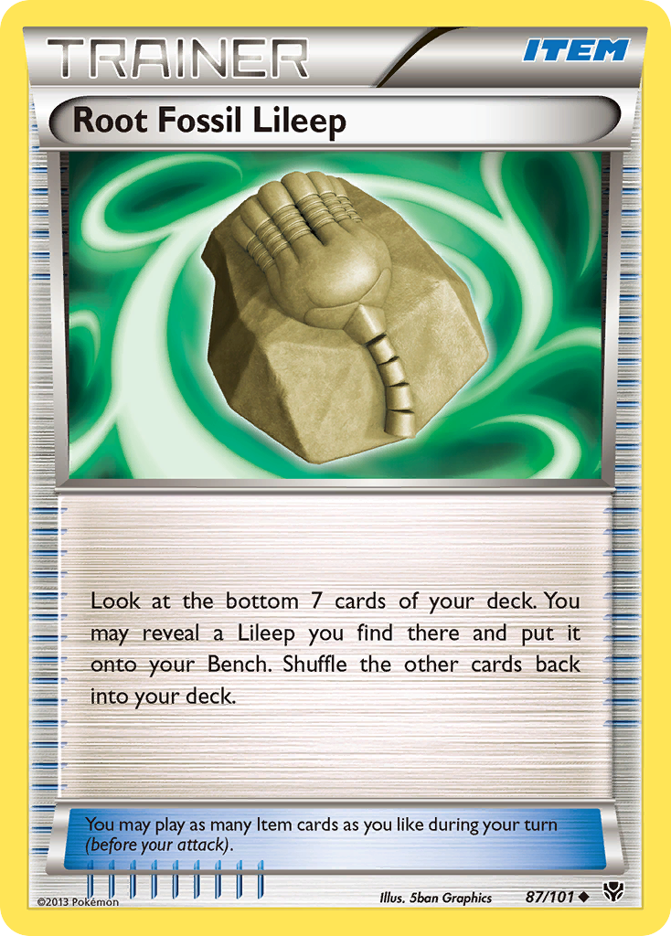 Root Fossil Lileep 087/105 Uncommon