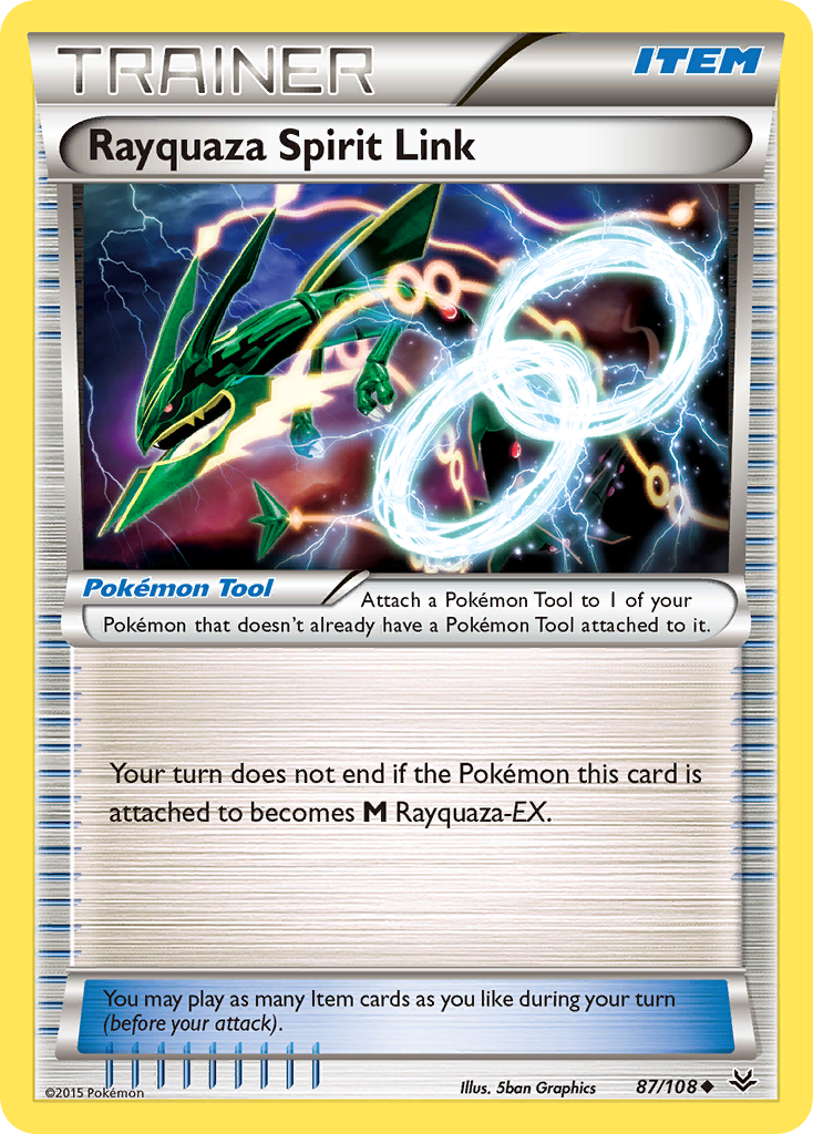 Rayquaza Spirit Link 087/112 Uncommon