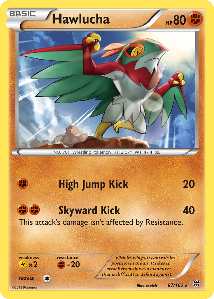 Hawlucha 087/165 Rare