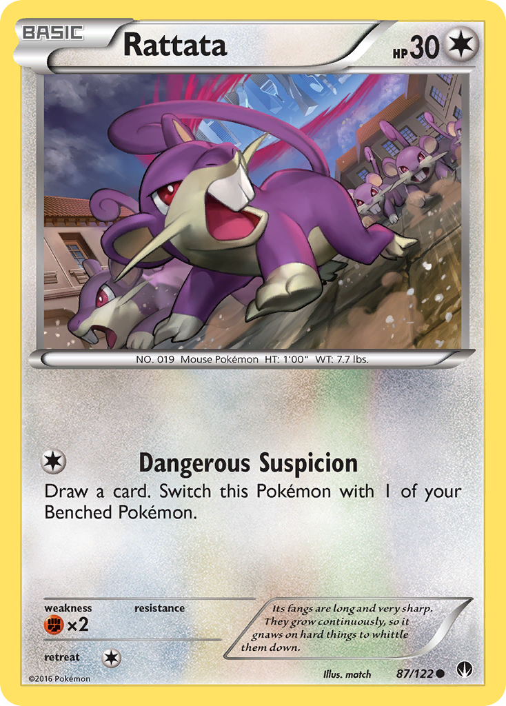 Rattata 087/126 Common