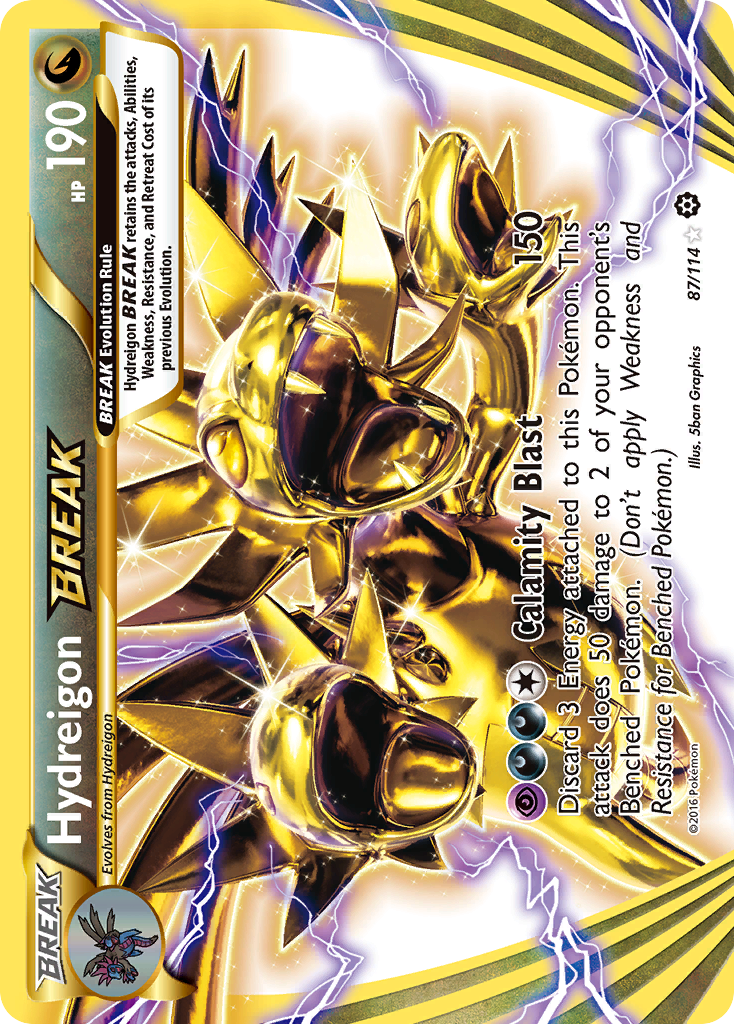 Hydreigon BREAK 087/116 Rare BREAK