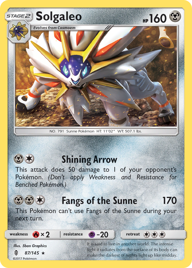 Solgaleo 087/180 Rare