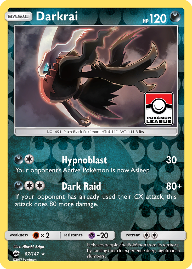 Darkrai 087/177 Rare Holo