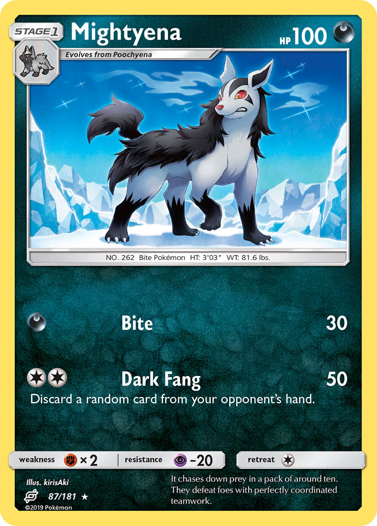 Mightyena 087/198 Rare