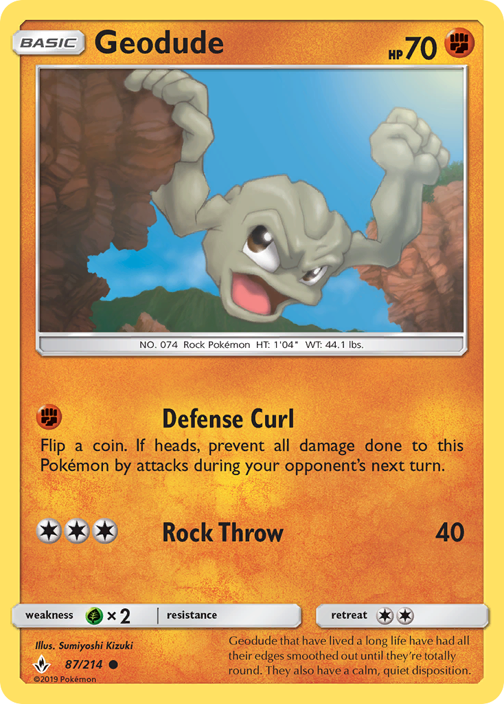 Geodude 087/234 Common
