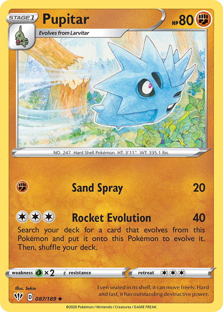 Pupitar 087/201 Uncommon