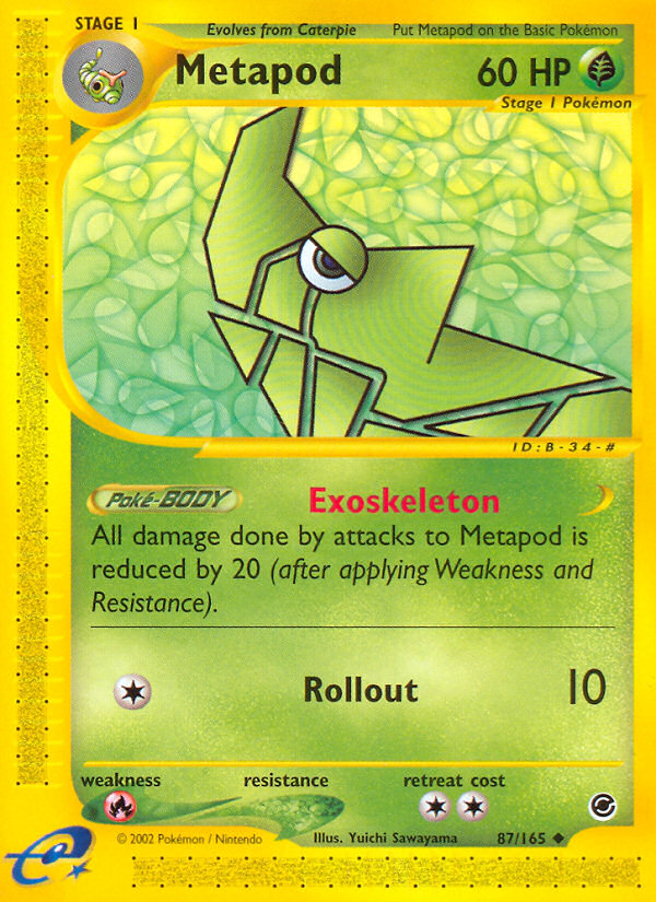 Metapod 087/165 Uncommon