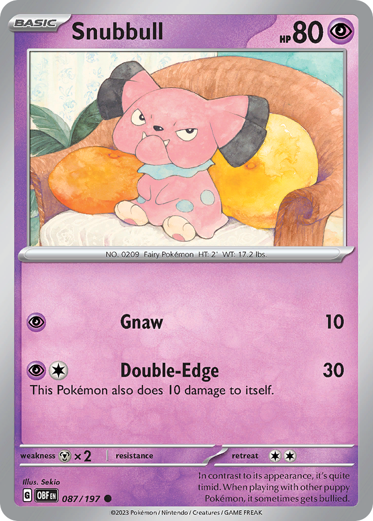 Snubbull 087/230 Common