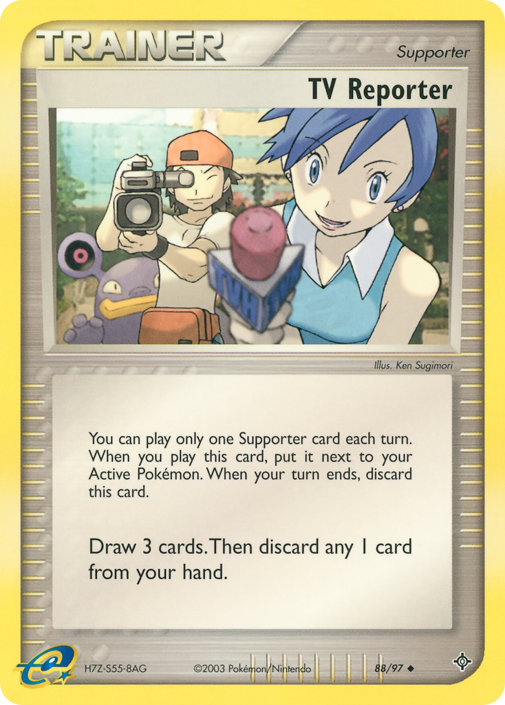 TV Reporter 088/100 Uncommon