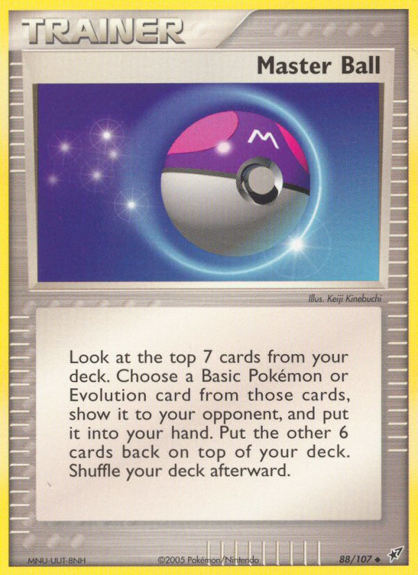Master Ball 088/108 Uncommon