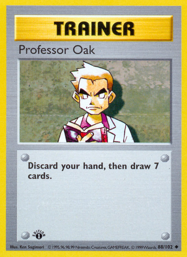 Professor Oak 088/102 Uncommon
