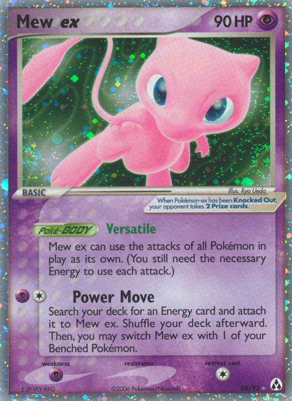 Mew ex 088/93 Rare Holo EX