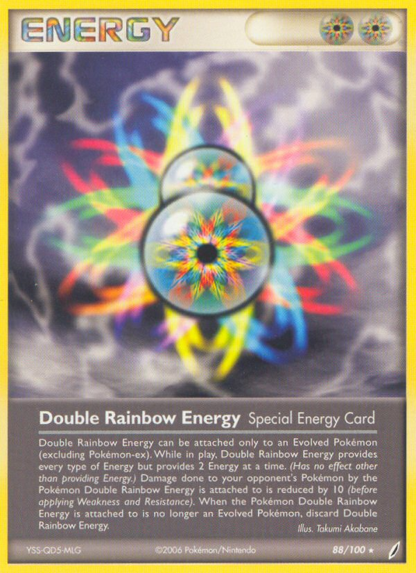 Double Rainbow Energy 088/100 Rare