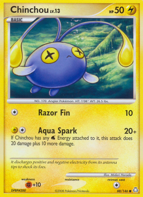 Chinchou 088/146 Common