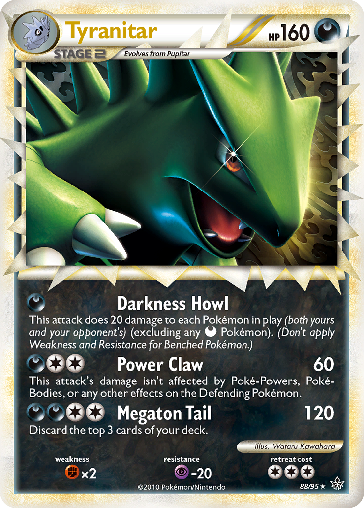 Tyranitar 088/96 Rare Prime