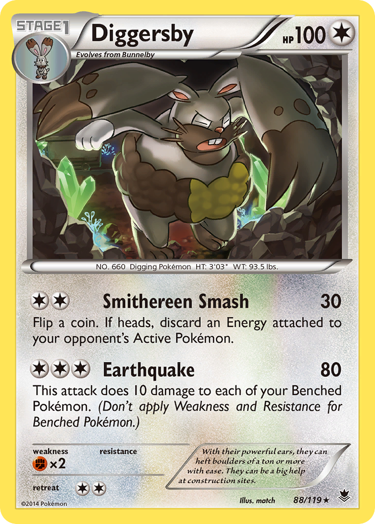 Diggersby 088/124 Rare