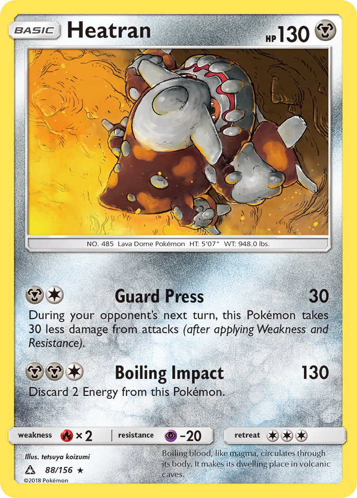 Heatran 088/178 Rare Holo