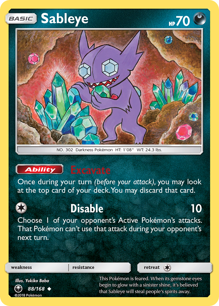 Sableye 088/187 Uncommon