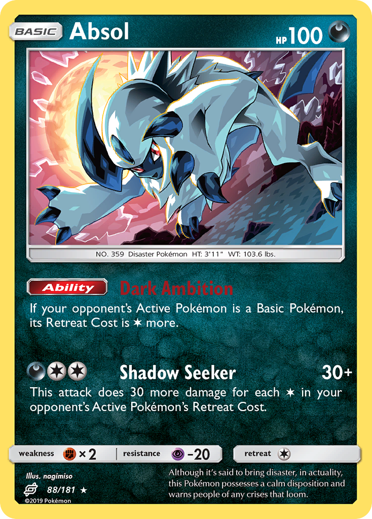 Absol 088/198 Rare Holo