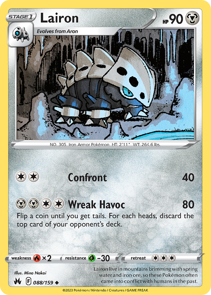 Lairon 088/160 Uncommon