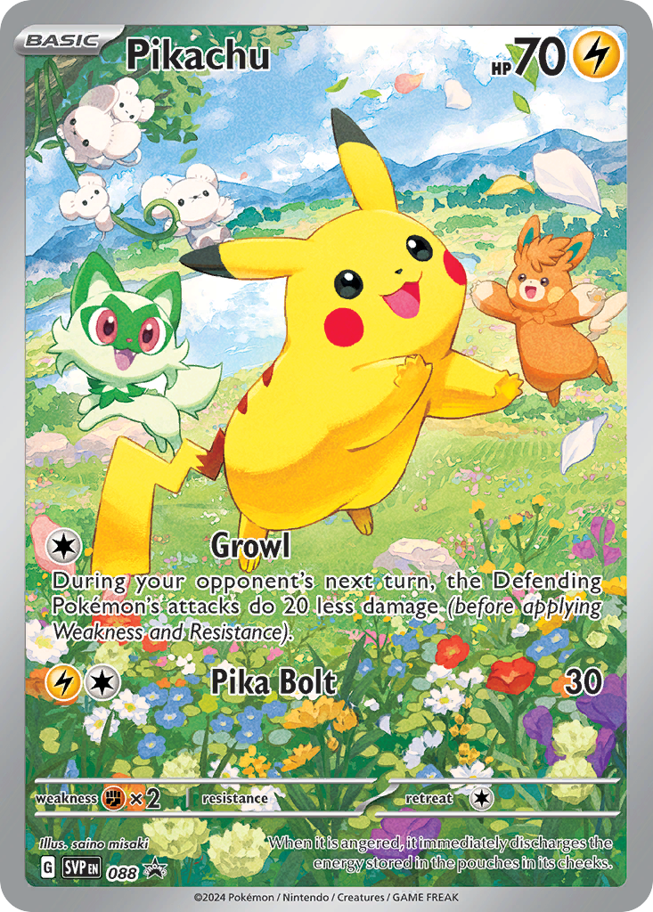 Pikachu 088/196 Promo