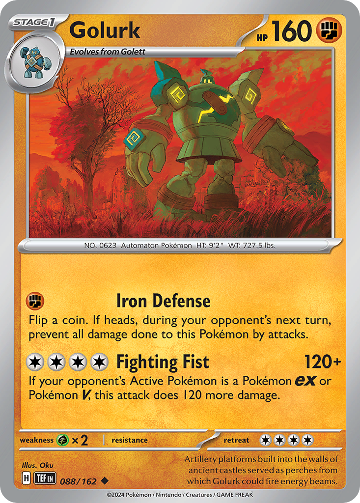Golurk 088/218 Uncommon