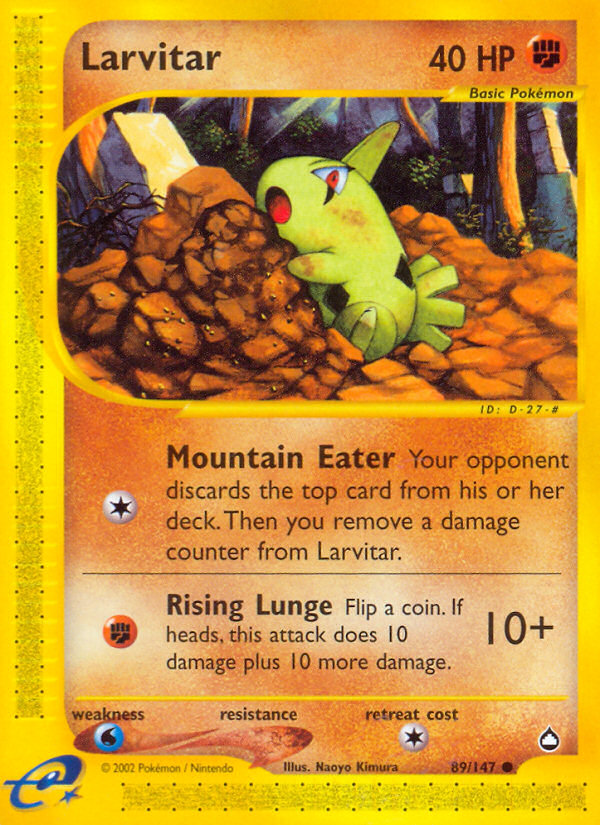 Larvitar 089/182 Common