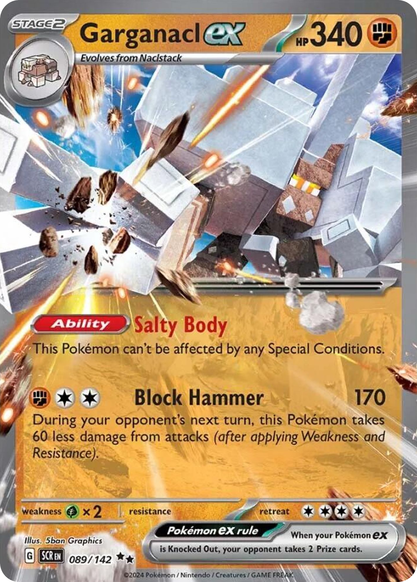 Garganacl ex 089/175 Double Rare