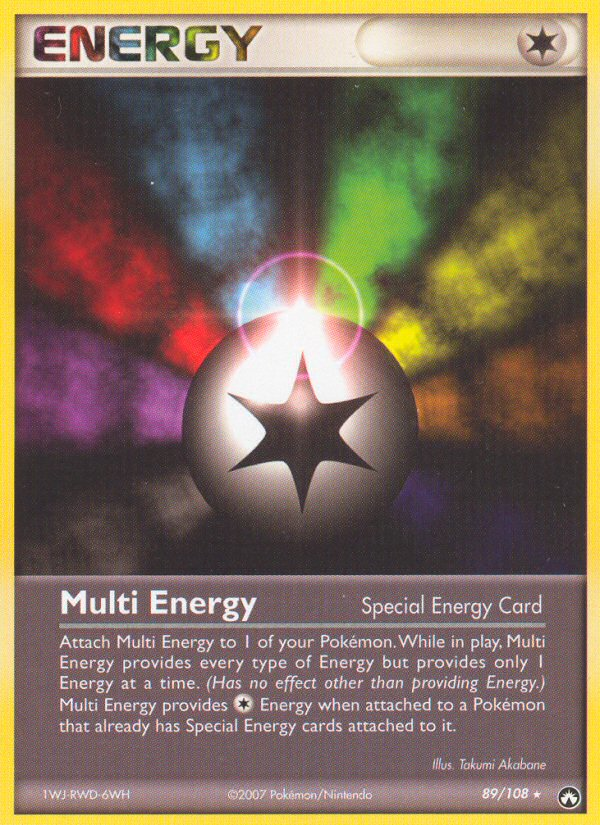 Multi Energy 089/108 Rare