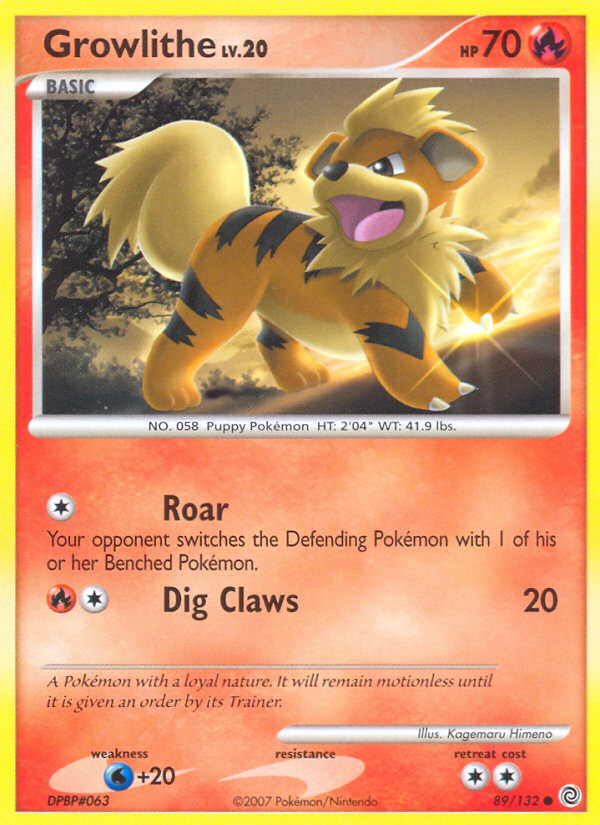 Growlithe 089/132 Common