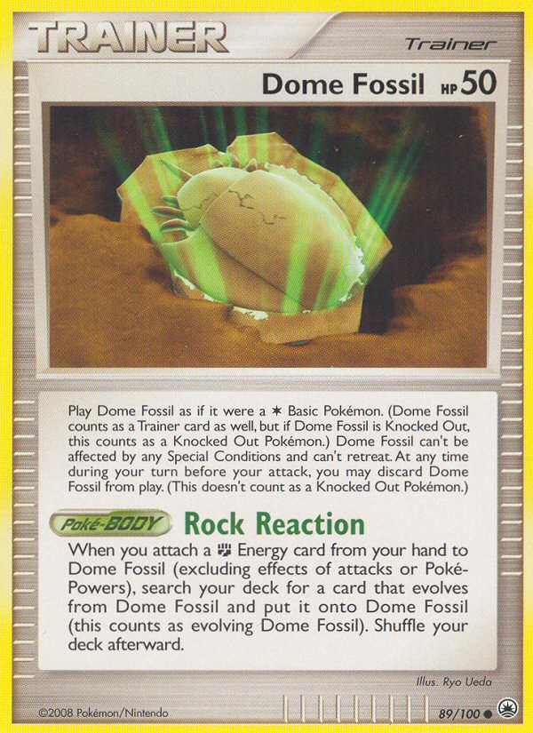 Dome Fossil 089/100 Common