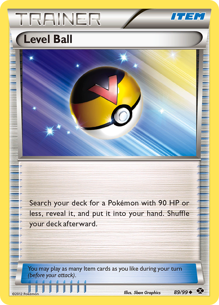 Level Ball 089/103 Uncommon