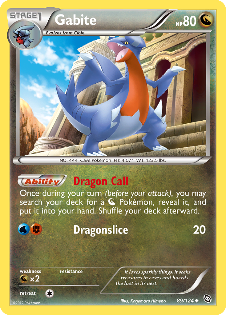 Gabite 089/128 Uncommon