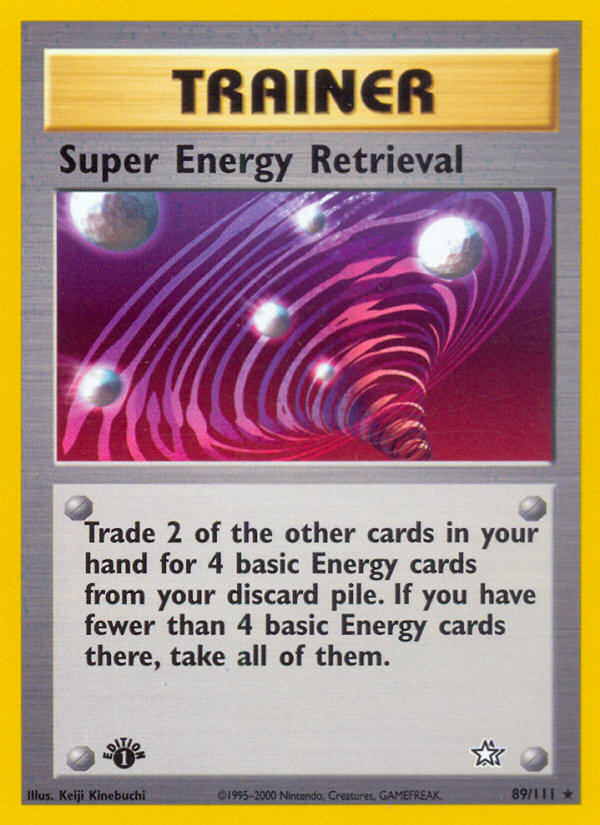 Super Energy Retrieval 089/111 Rare