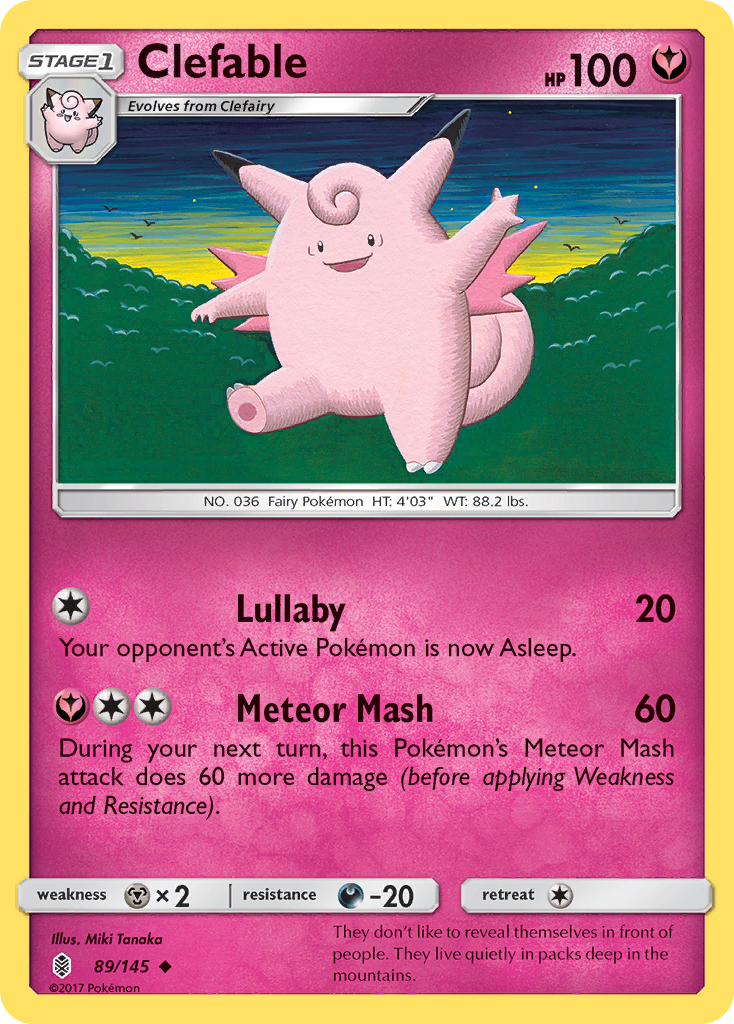Clefable 089/180 Uncommon