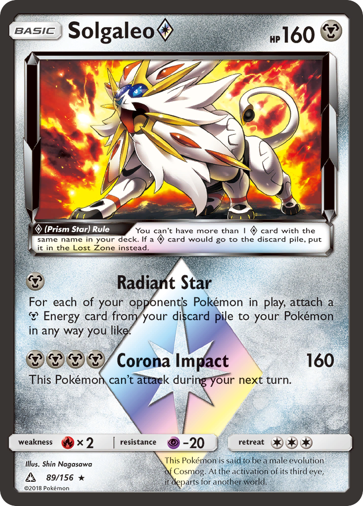 Solgaleo ◇ 089/178 Rare Prism Star