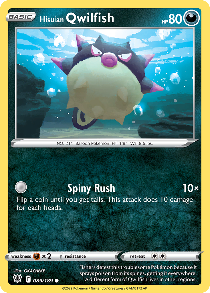 Hisuian Qwilfish 089/216 Common