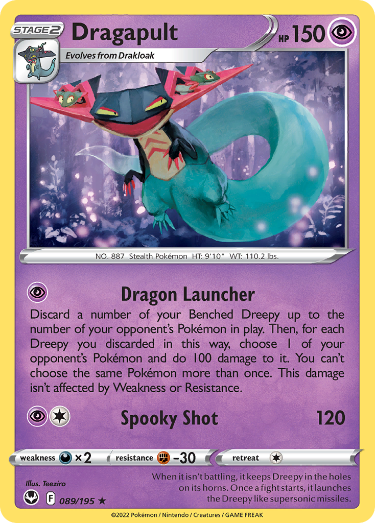 Dragapult 089/215 Rare Holo