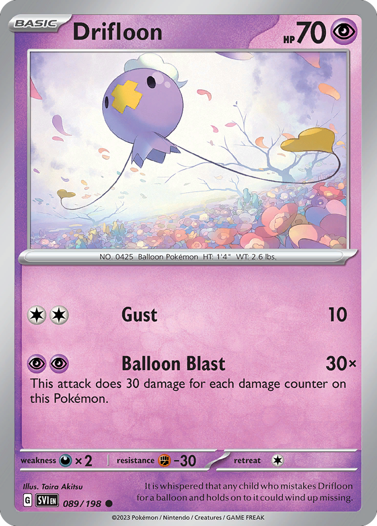 Drifloon 089/258 Common