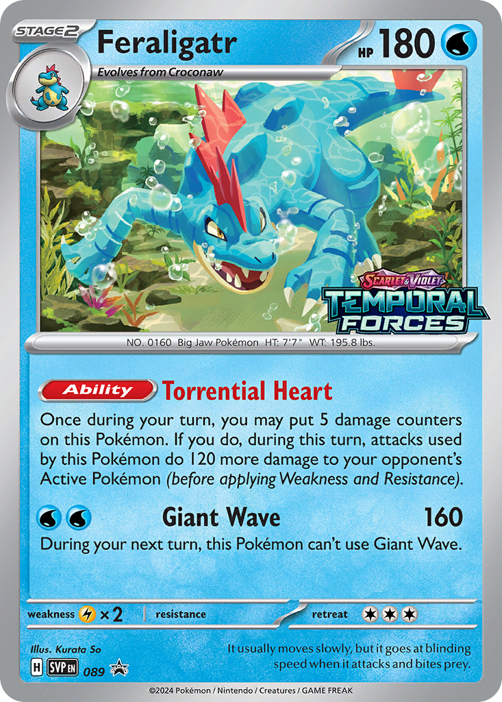 Feraligatr 089/196 Promo