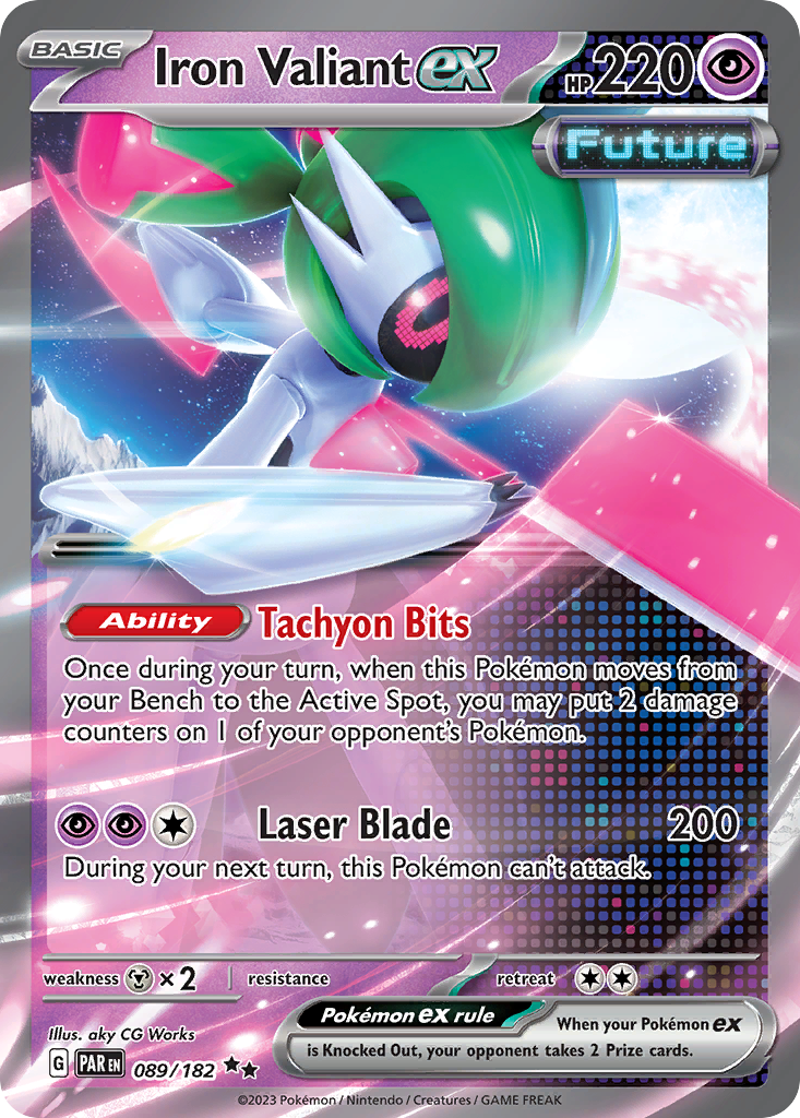 Iron Valiant ex 089/266 Double Rare