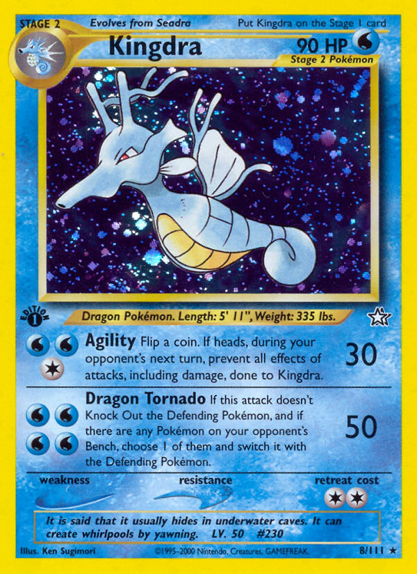 Kingdra 008/111 Rare Holo